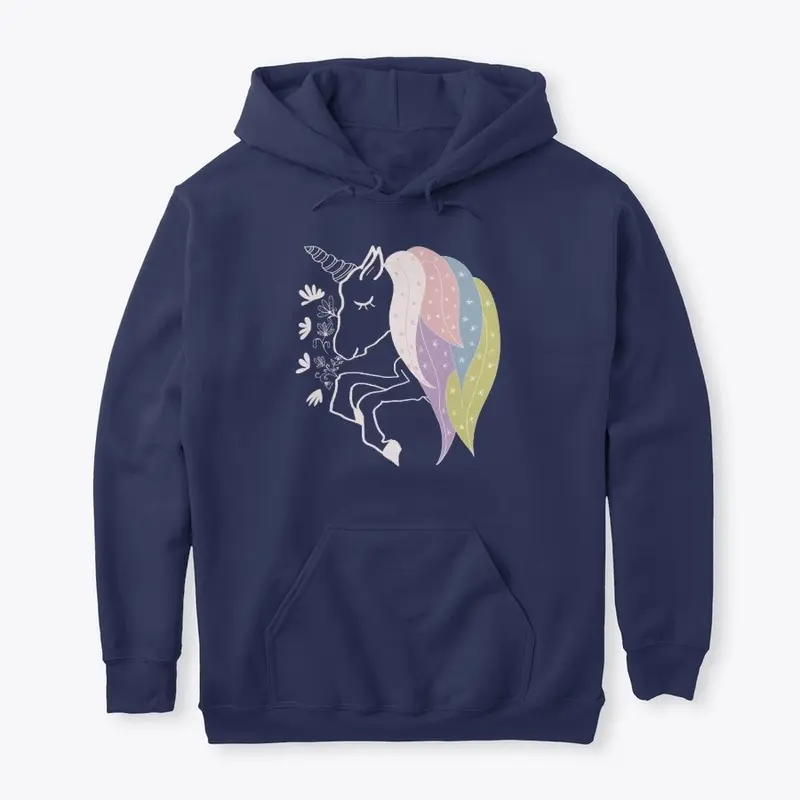 Unicornio Floral/Sudaderas,camisetas...