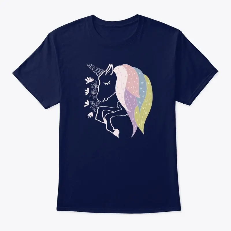 Unicornio Floral/Sudaderas,camisetas...